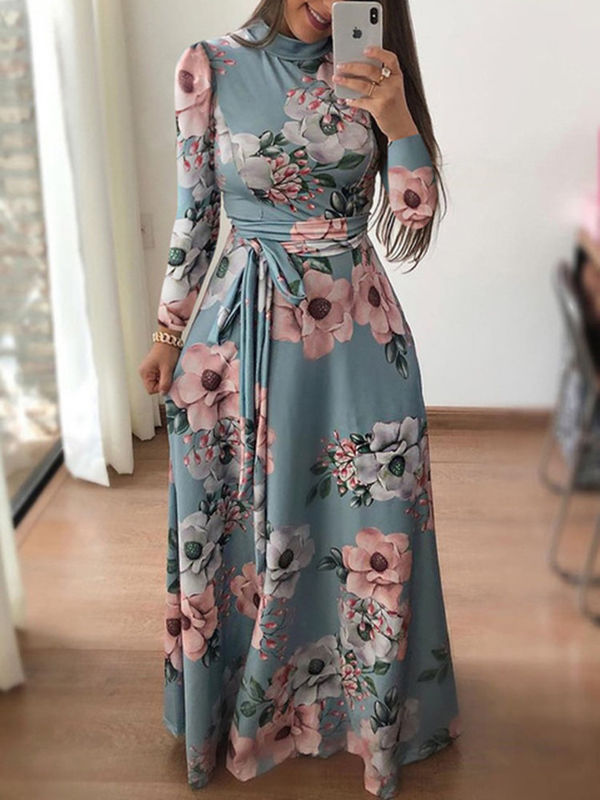 Factory Factory Prom Dress Anti-static Hot Formal Long Sleeve Maxi Dress